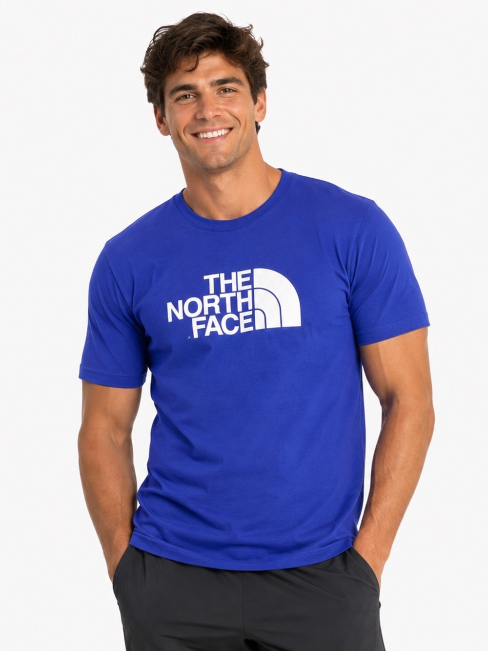 The North Face Men's Heritage Logo Short Sleeve Cotton Tee Shirt